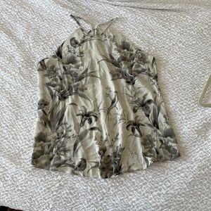 Floral Halter Blouse